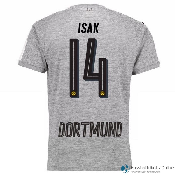 Borussia Dortmund Trikot Ausweich Isak 2017-18 Fussballtrikots Günstig